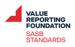 Logo pour les normes SASB de la Value Reporting Foundation