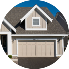 What are standard garage door colors