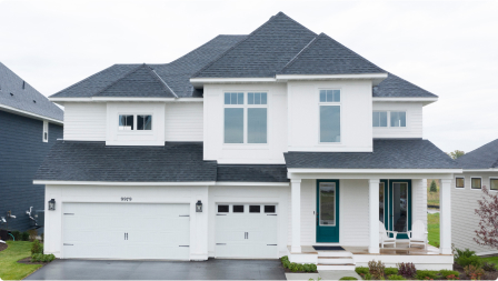 matching garage siding colors