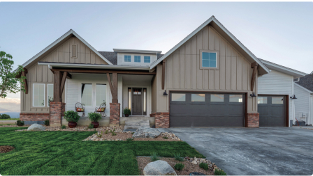 neutral garage siding colors