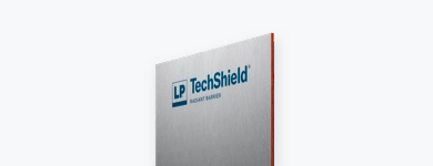One sheet of LP TechShield Radiant Barrier.